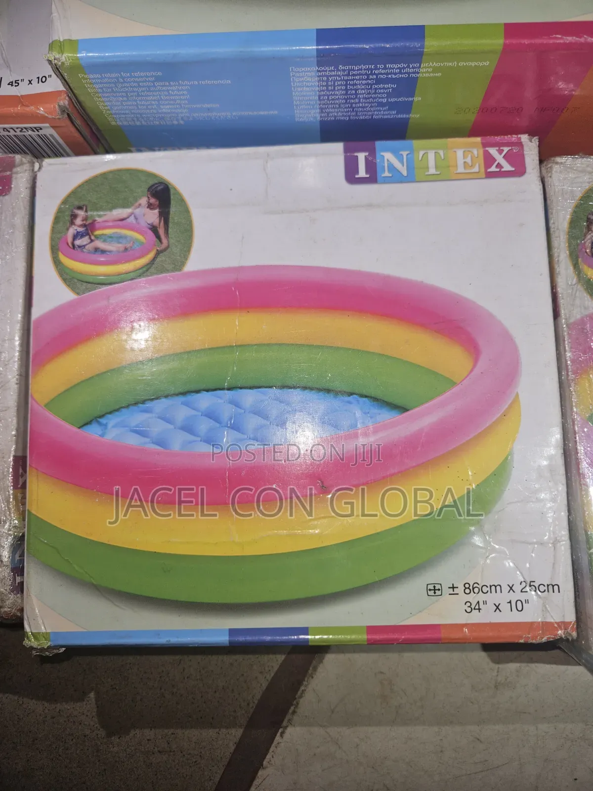 Inflatable Swimming Pool [ RINGS DESING ]
