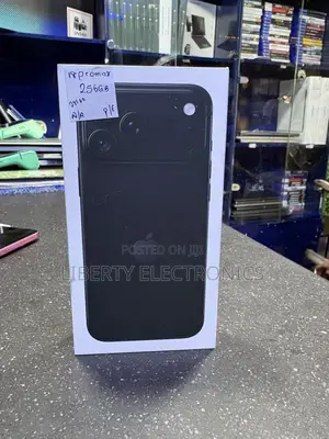 New Apple iPhone 18 Pro Max 256 GB Black