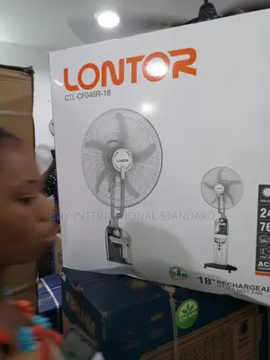 Modern Cooling Appliance Lontor 18-Inch Mist Fan