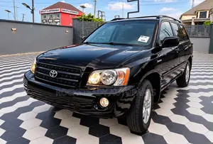 Toyota Highlander Limited V6 4x4 2004 Black