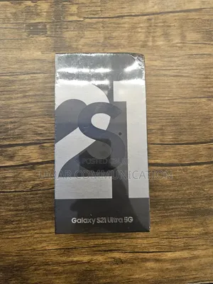 New Samsung Galaxy S21 Ultra 5G 256 GB Black
