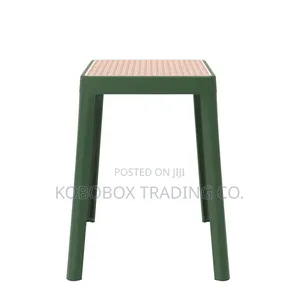 A Modern Plastic Side Stool ( Green)