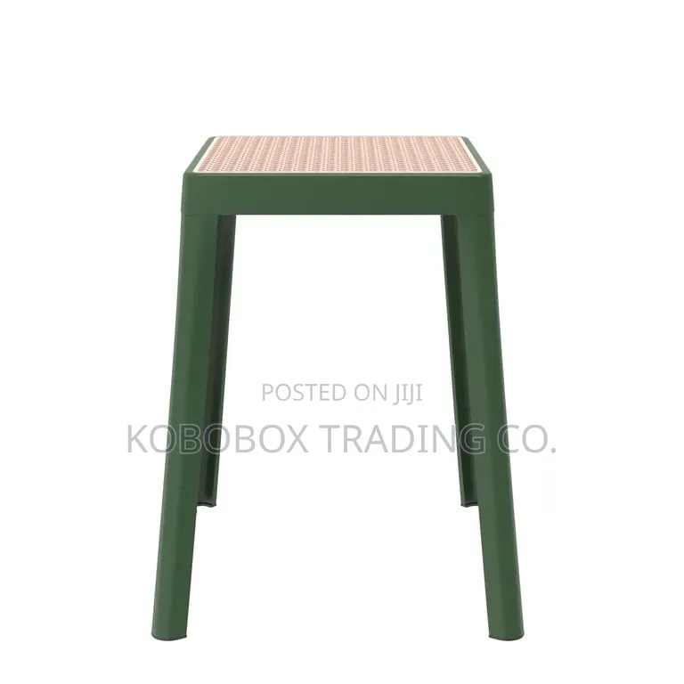 A Modern Plastic Side Stool ( Green)