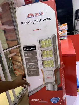 SMS Solar Street Light Pura Light 18 Eyes