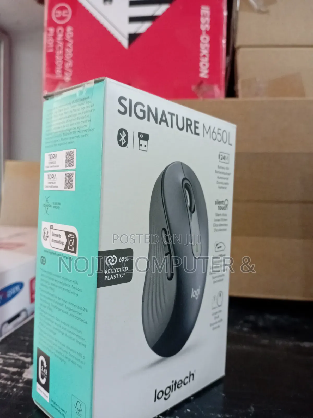 Logitech Signature M650L Wireless Mouse - GRAPHITE