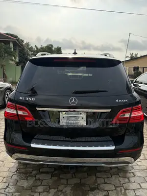 Mercedes-Benz M Class ML 350 4Matic 2012 Black