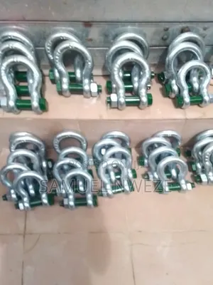 Green Pin Bow Shackles All Sizes Available