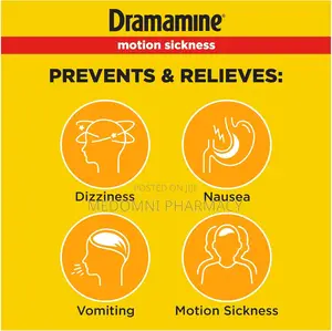 Dramamine Motion Sickness Relief Chewable Tablets - 8 Count