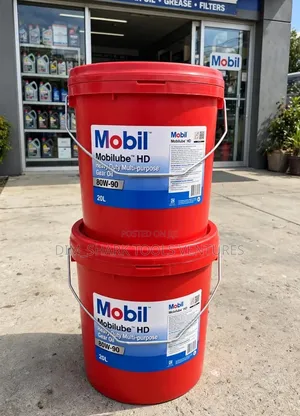 20-Liter of Mobil Mobilube HD 80w-90 Heavy-Duty Multi-Purpose Gear Oil