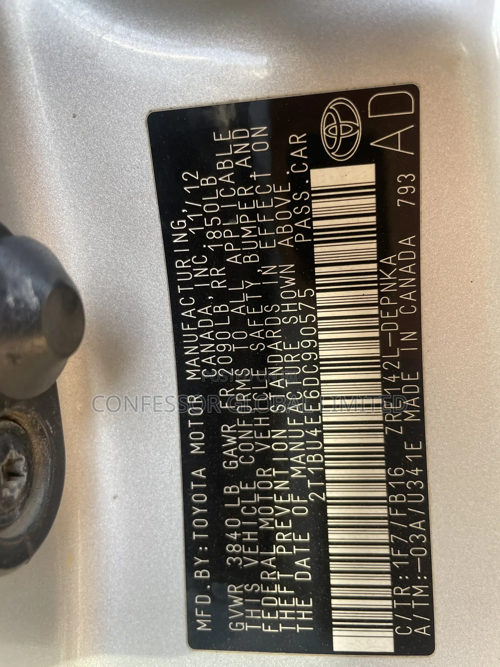 Toyota Corolla 2013 Silver