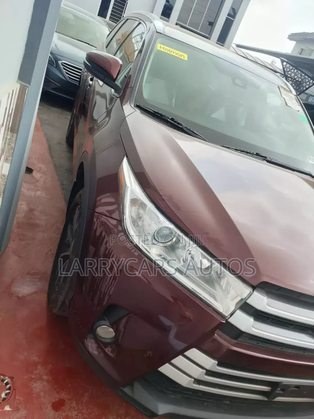 Toyota Highlander 2019 Burgundy