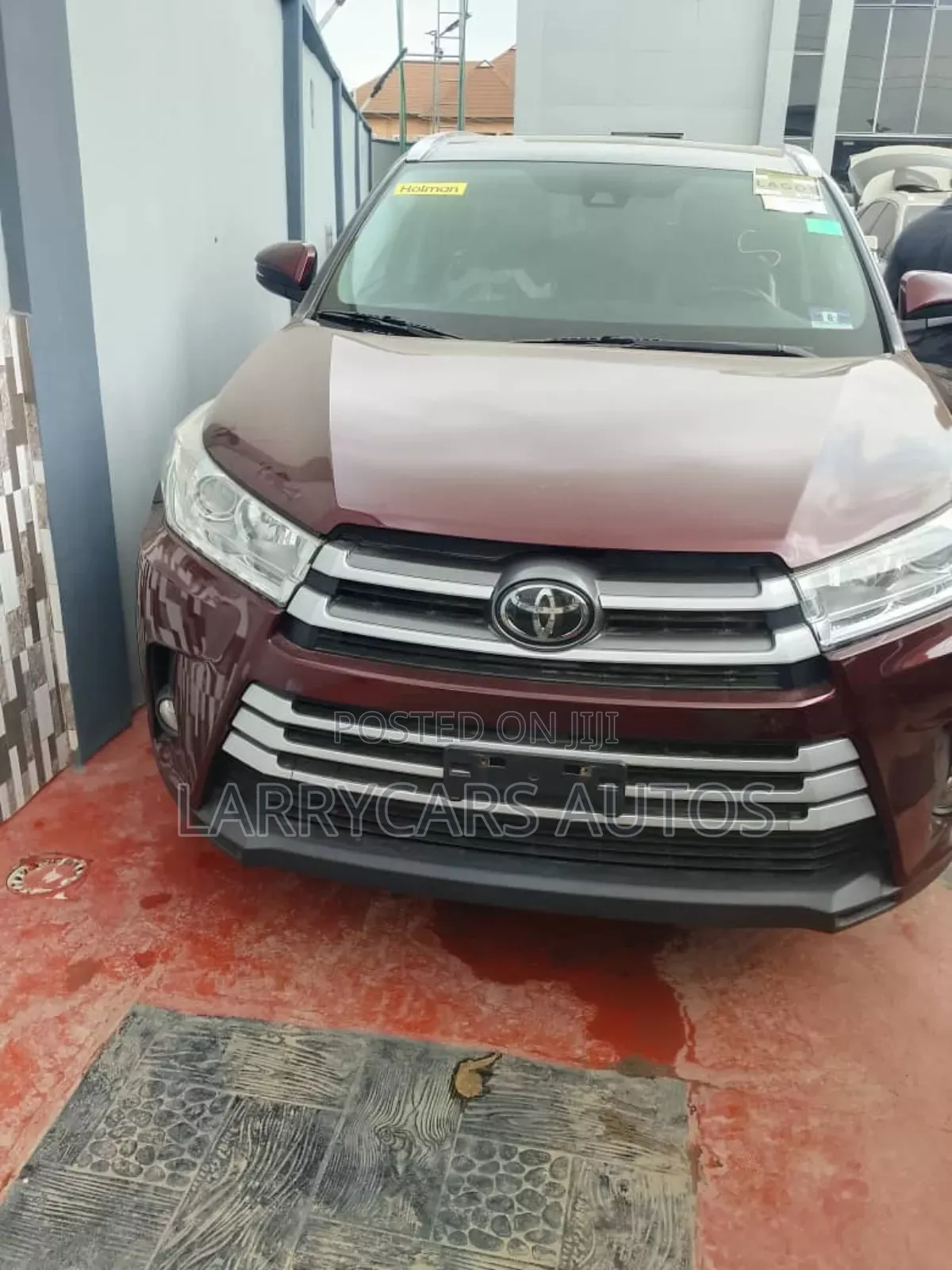 Toyota Highlander 2019 Burgundy