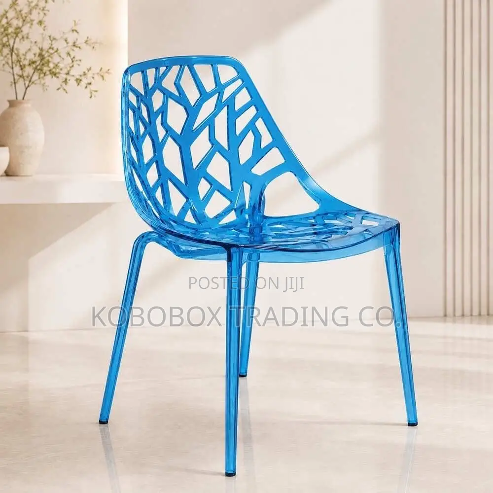 Tree Grove Cutout Dining Chair (Blue)