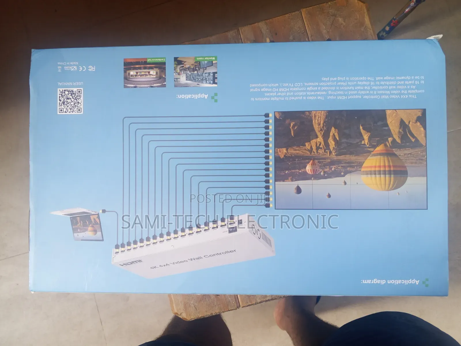 4x4 Video Wall Controller 4k