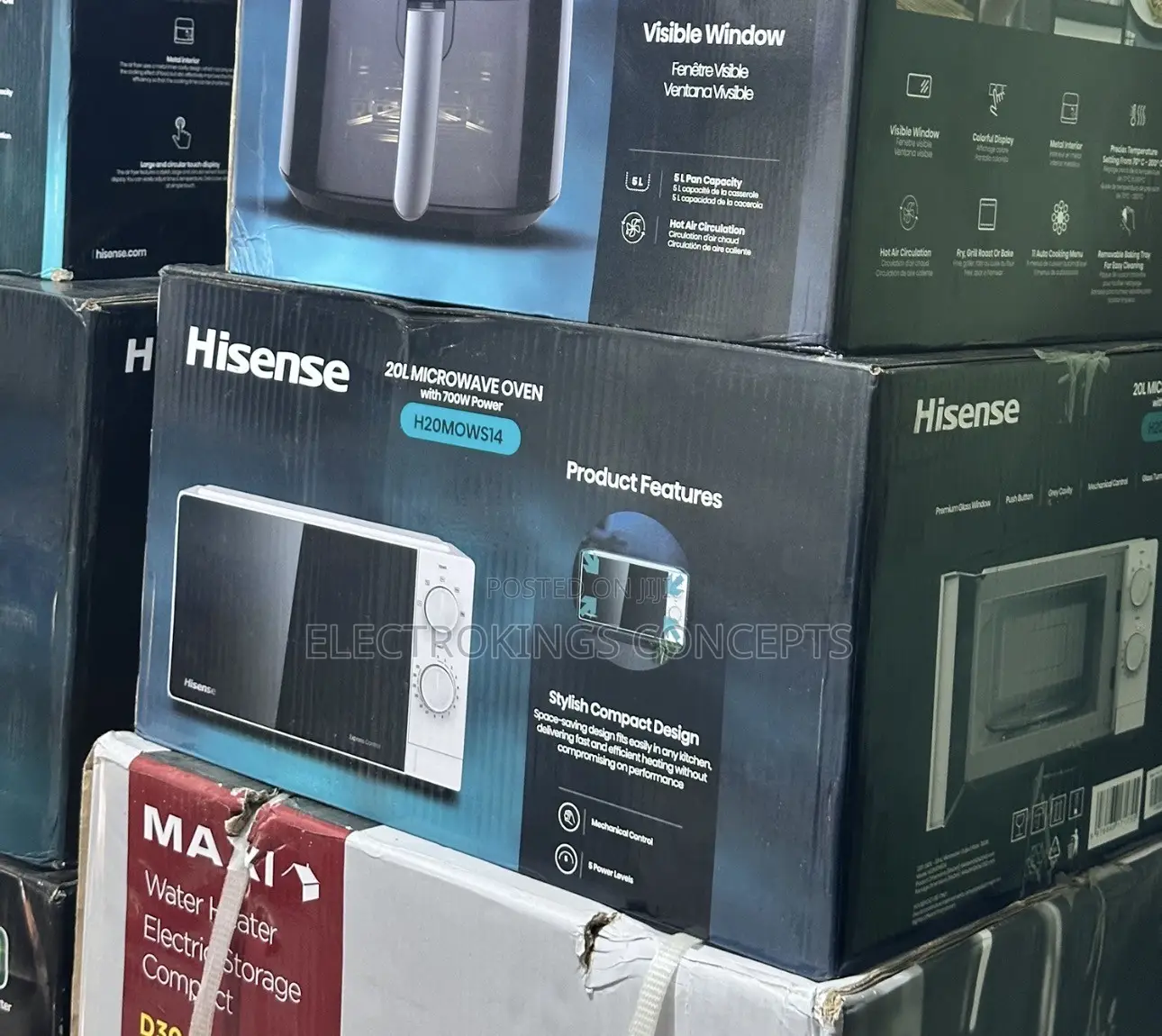 Hisense 20Litters Microwave