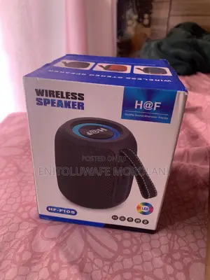 H&F HF-F105 Portable Wireless Bluetooth Speaker - Brand New