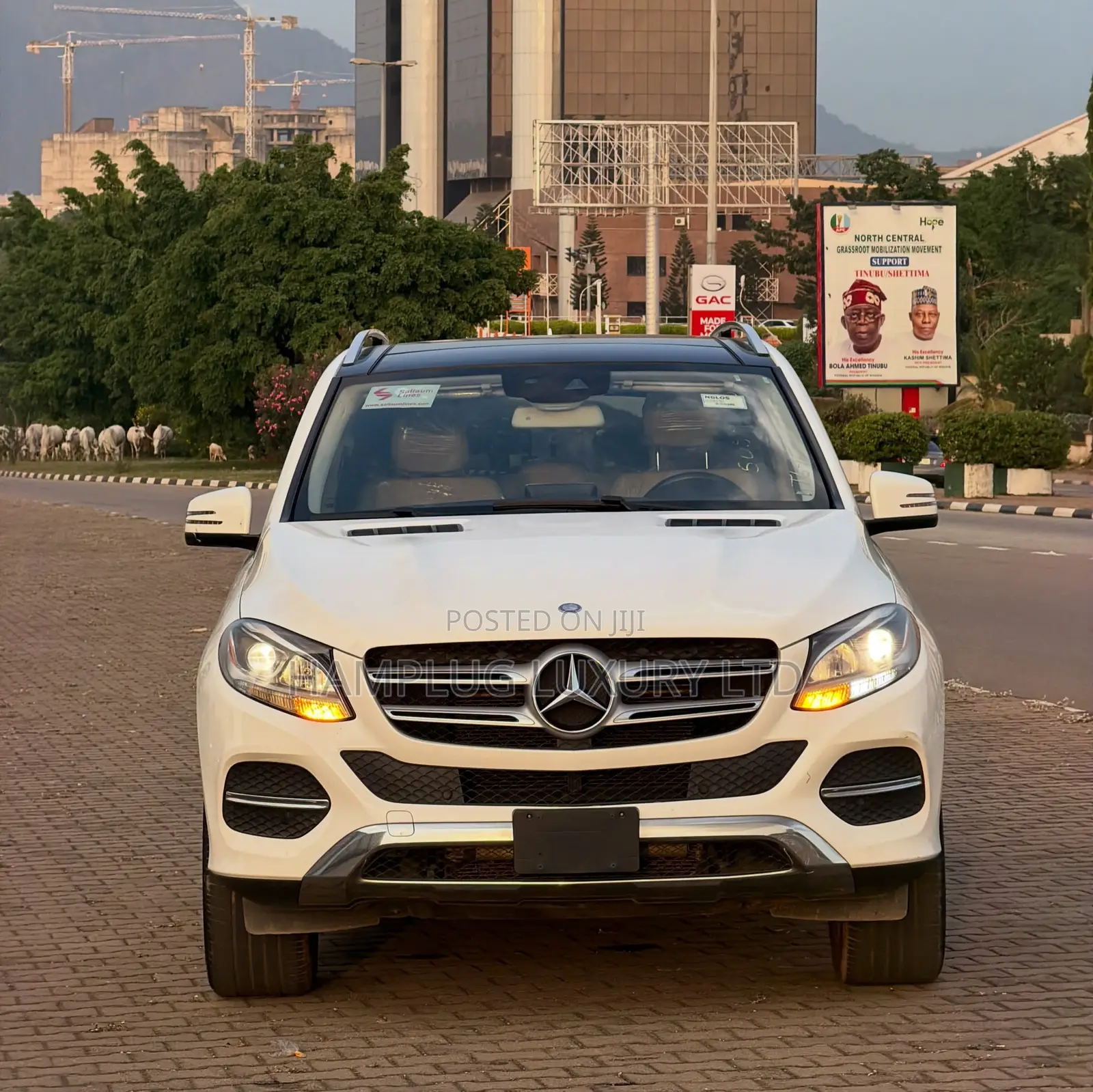 Mercedes-Benz GLE-Class 2016 White
