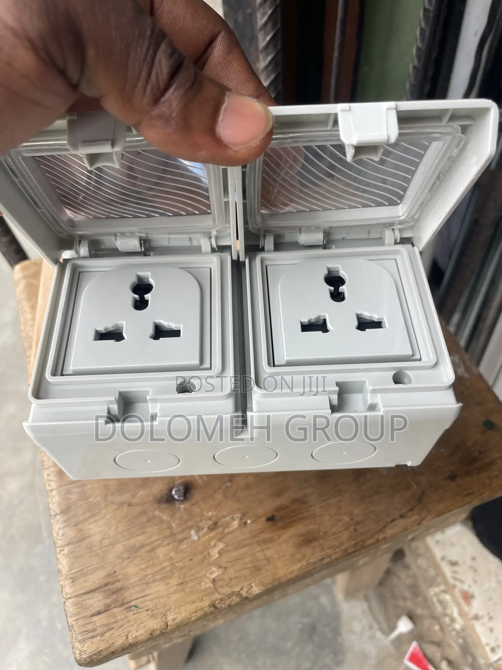 13A WaterProof Double Sockets