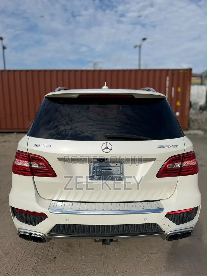 Mercedes-Benz M Class ML 63 AMG 2013 White