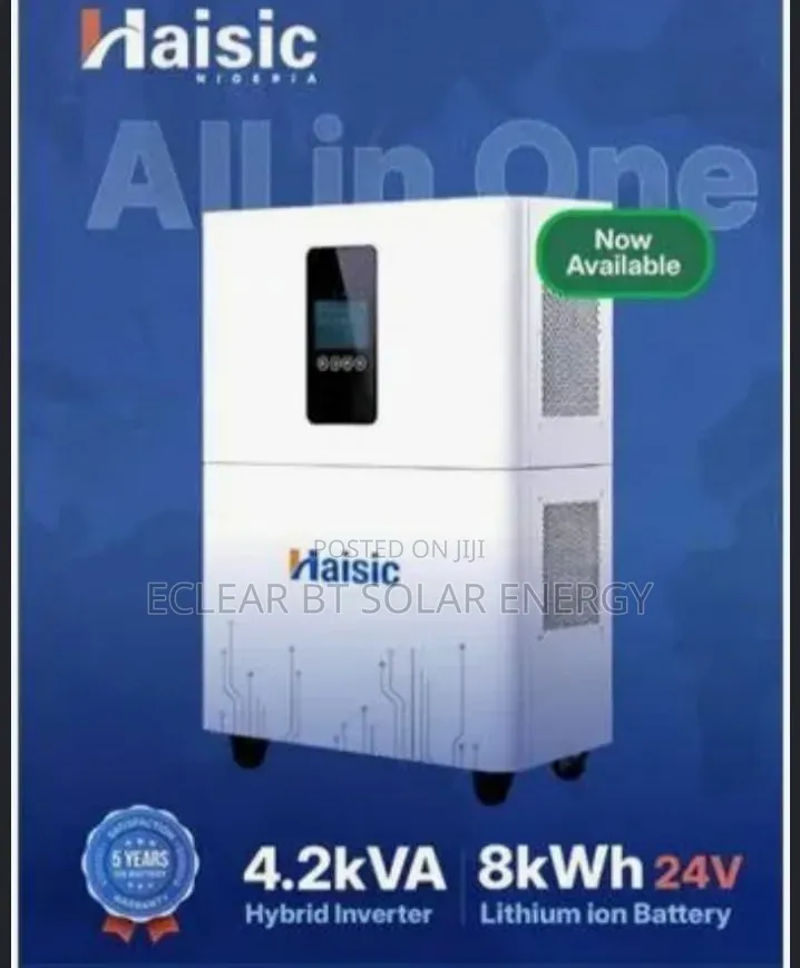 Haisic All in One Solar Generator 8kwh
