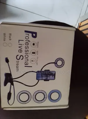 Phone Tripod With Ring Light
