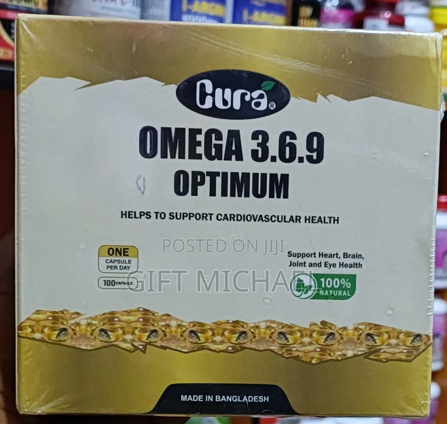 Omega 3-6-9 Fish, Flax & Borage Oil