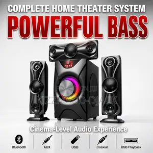 Djack 3.1 Bluetooth Home Theater System- Ak 2803