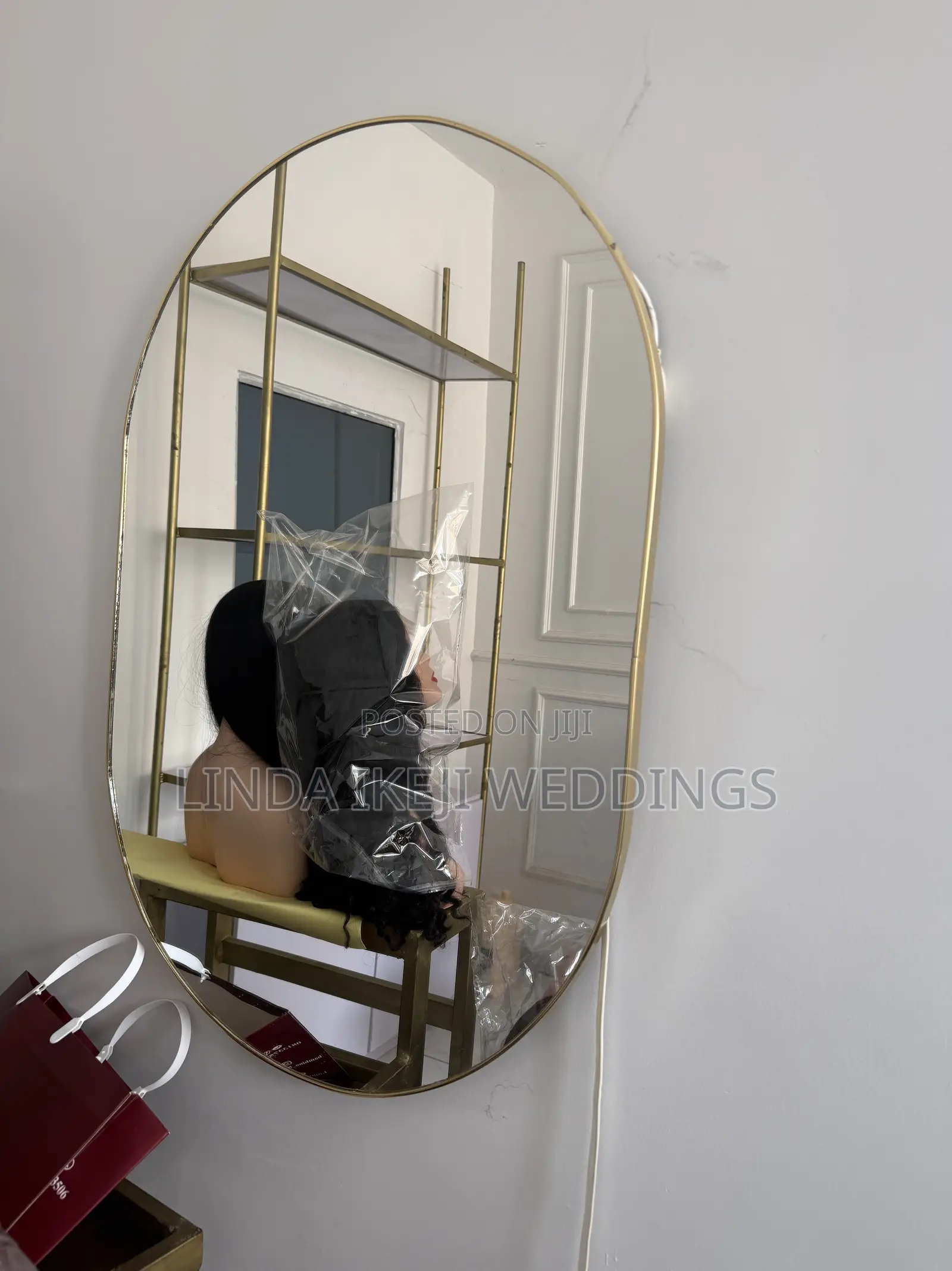 Mirror With Strip Light
