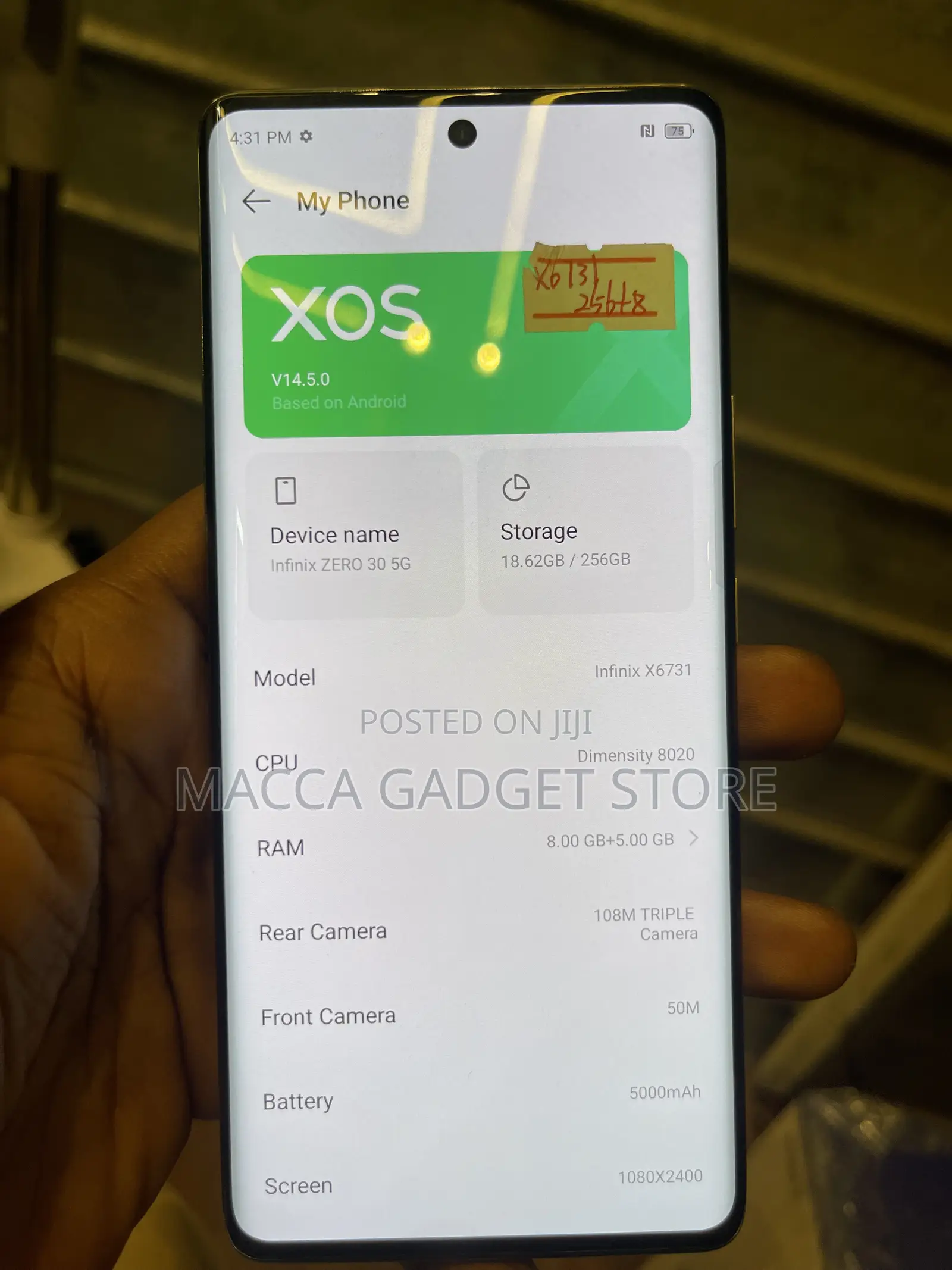 Infinix Zero 30 256 GB Blue