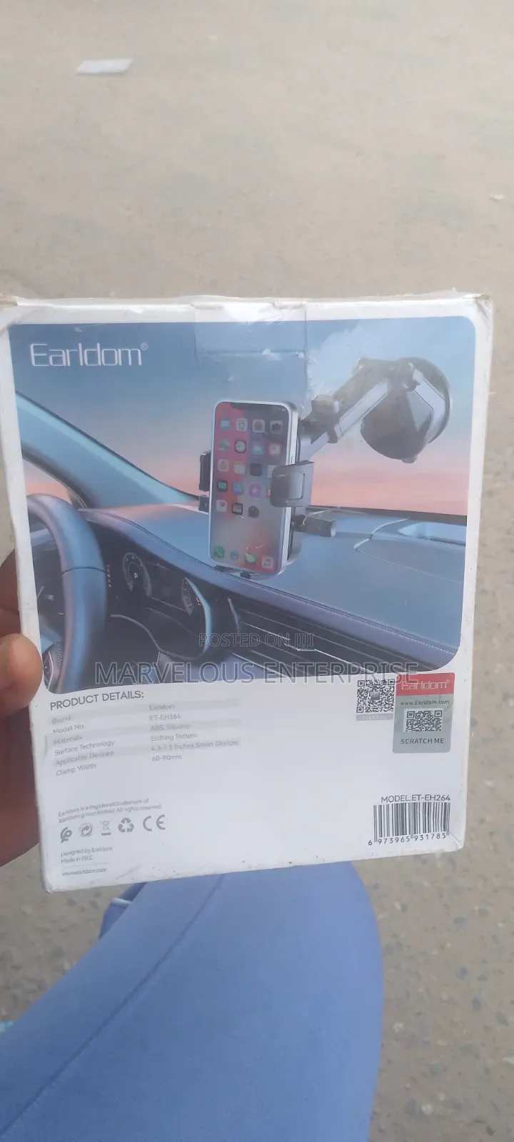 Earldom Car Holder Suction Cup