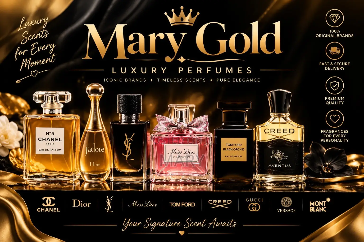 Mary Gold Luxury Perfume