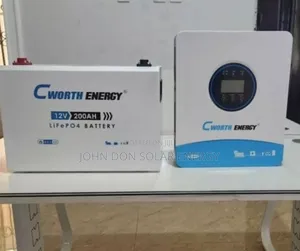 Original 12V 200Ah Cworth Energy Lithium Battery