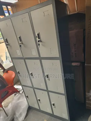 Imported Metal 9 Doors Staff Locker.