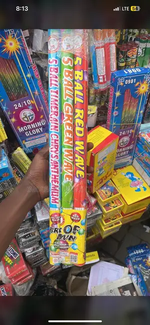 (6pic) 5 Shot Display Fireworks