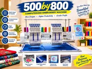 500by800 Emdroidery Sewing Machine