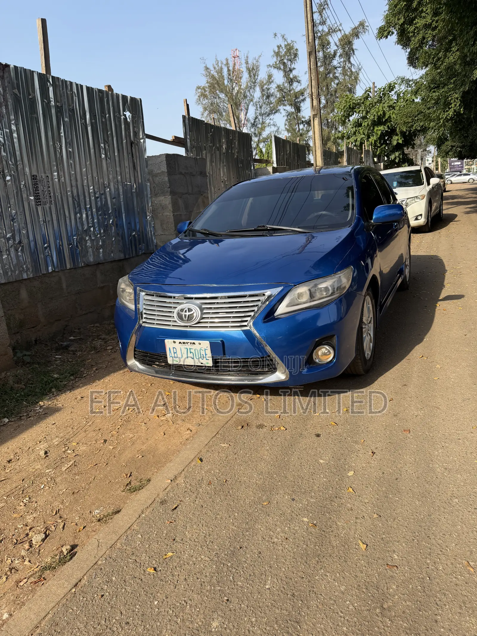 Toyota Corolla 2010 Blue
