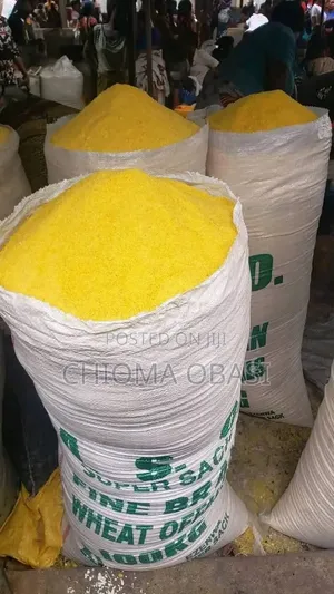 Freshly Fried Crunchy Garri Okwor