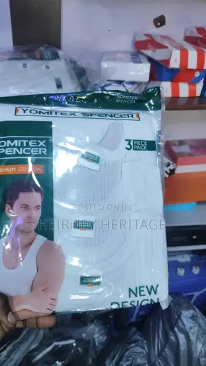 Luxury 3 in 1 Round Neck Singlet