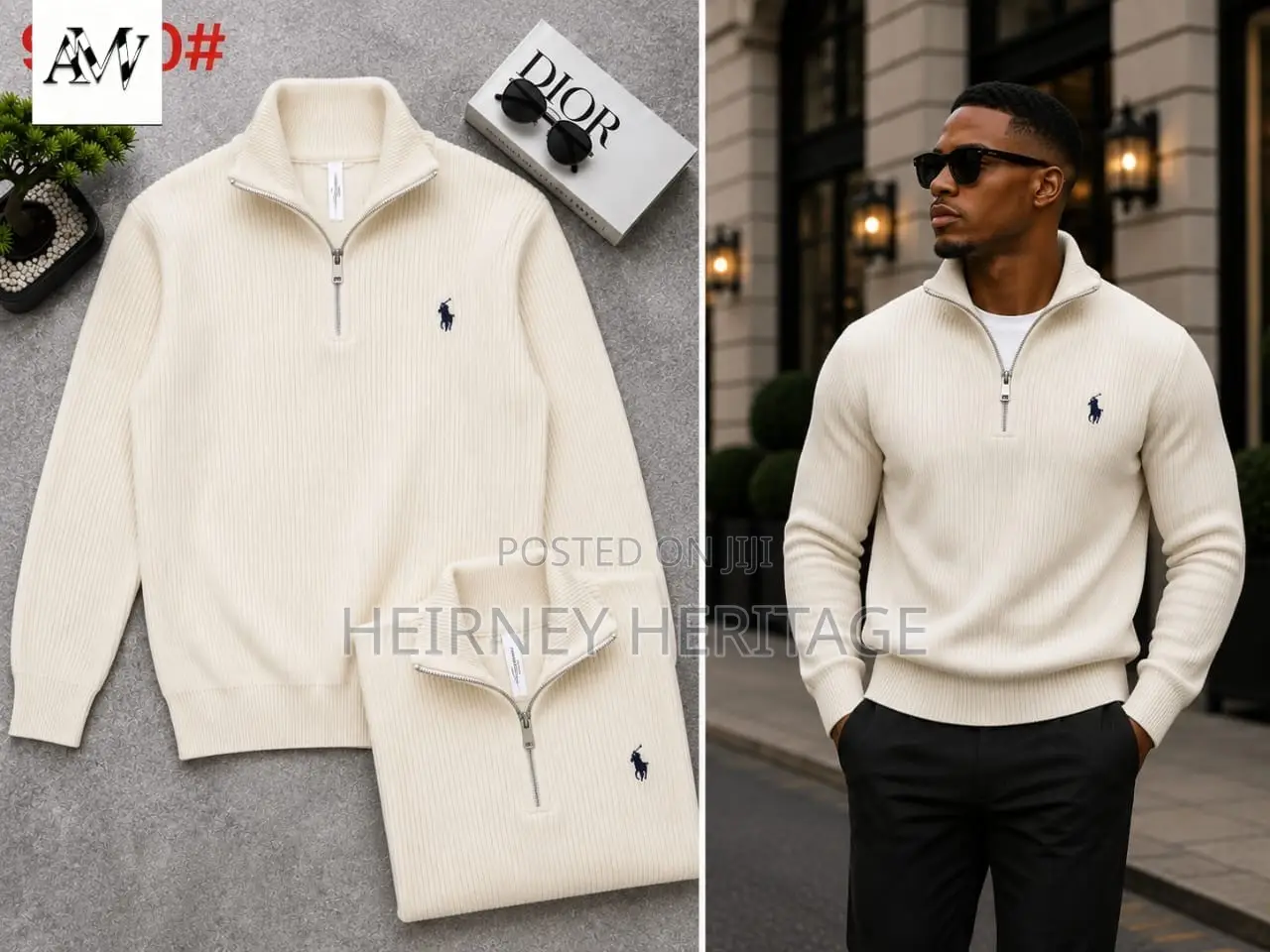 Thick Quarter-Zip Sweater