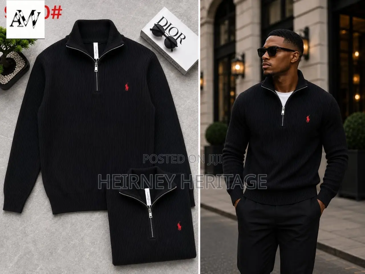 Thick Quarter-Zip Sweater
