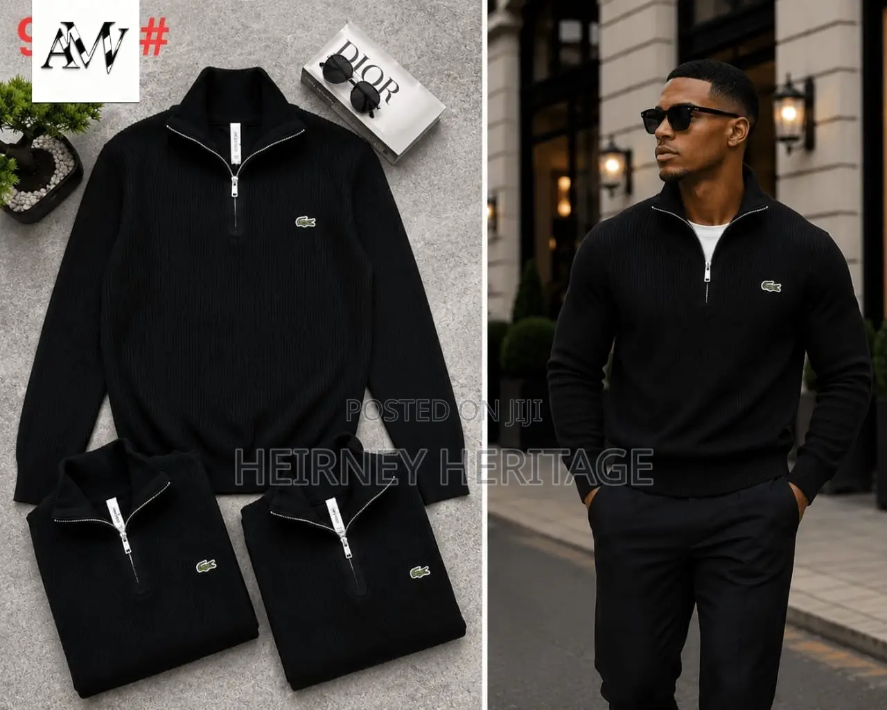 Thick Quarter-Zip Sweater