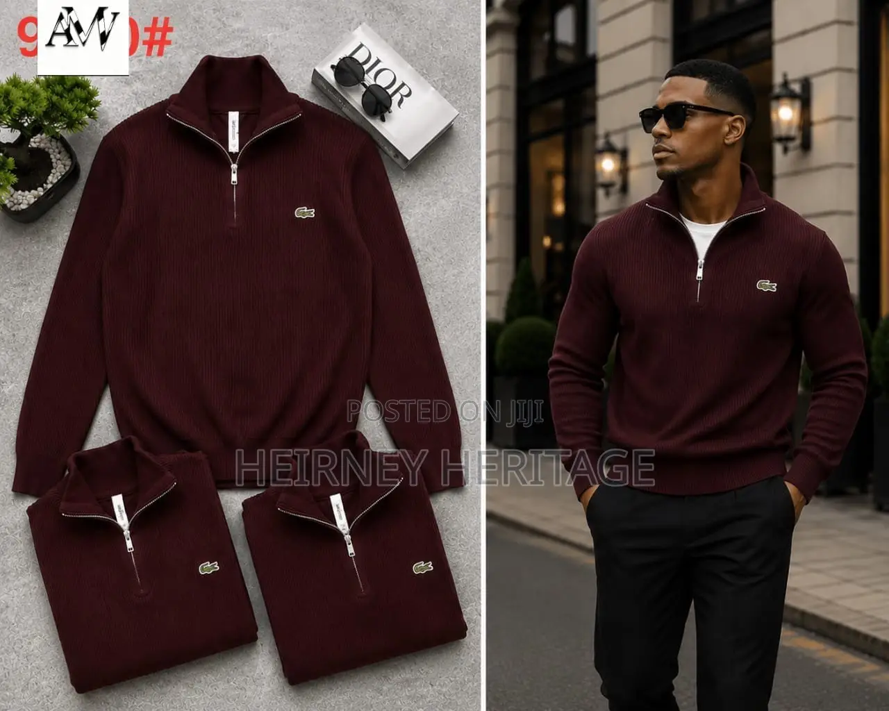 Thick Quarter-Zip Sweater