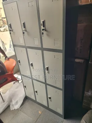 Brand New 9 Doors Staff Locker.