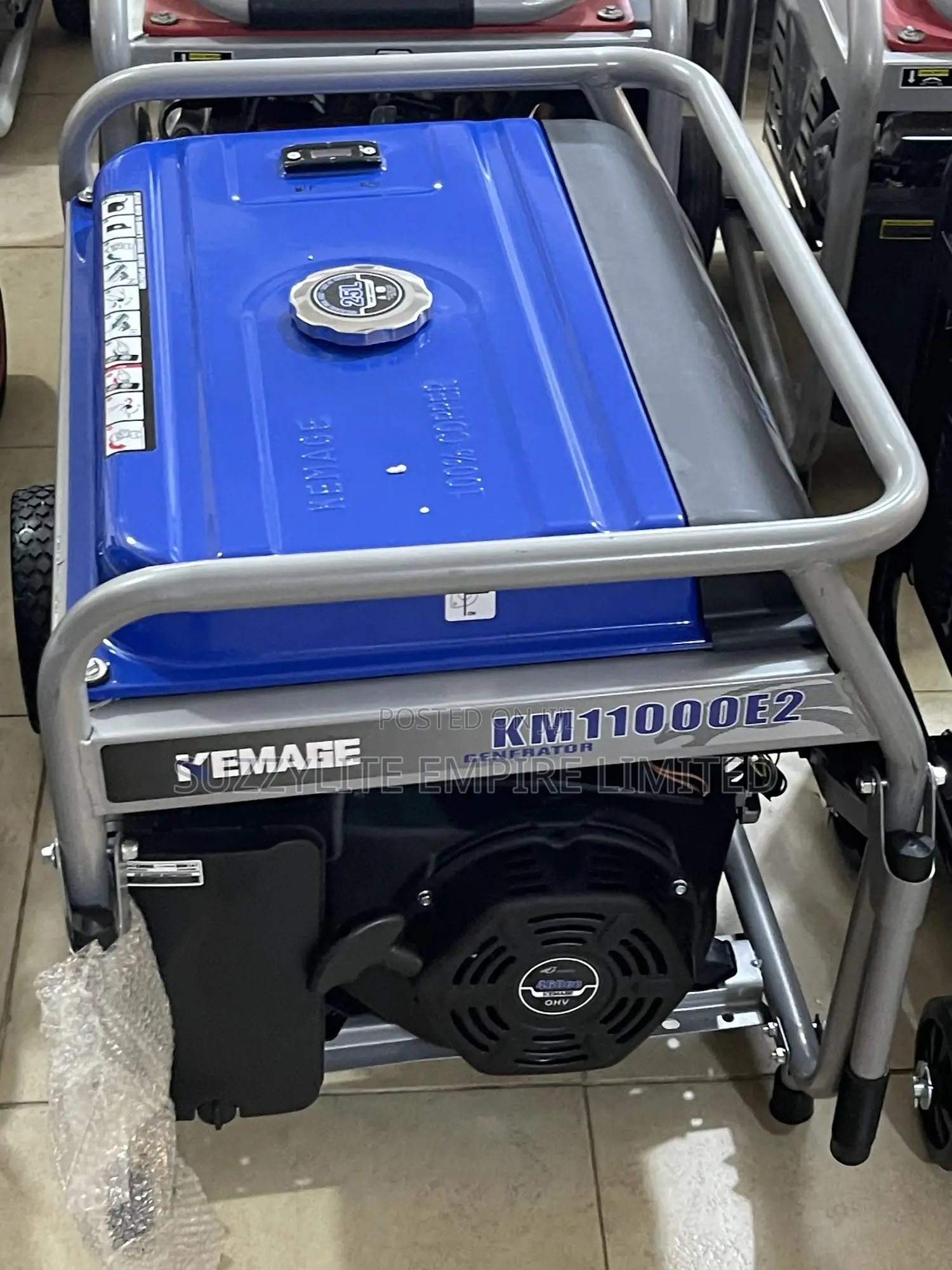 Kemage 9.5kva Automatic Petrol Generator