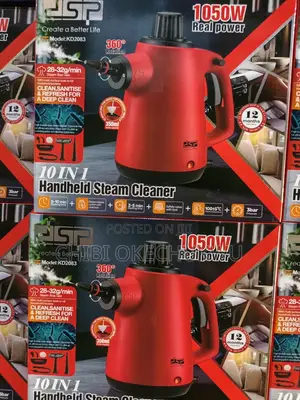 DSP 10-in-1 Handheld Steam Cleaner