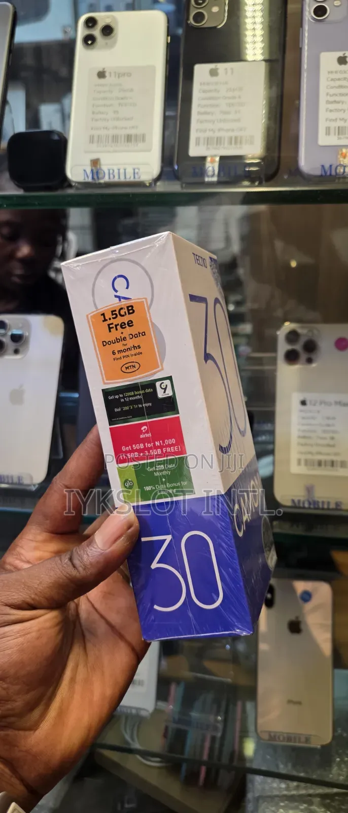 New Tecno Camon 30 256 GB Black