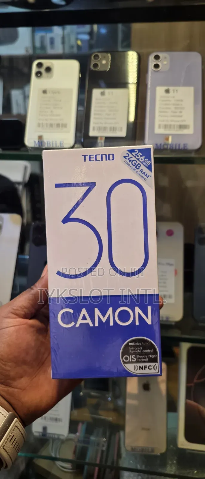 New Tecno Camon 30 256 GB Black