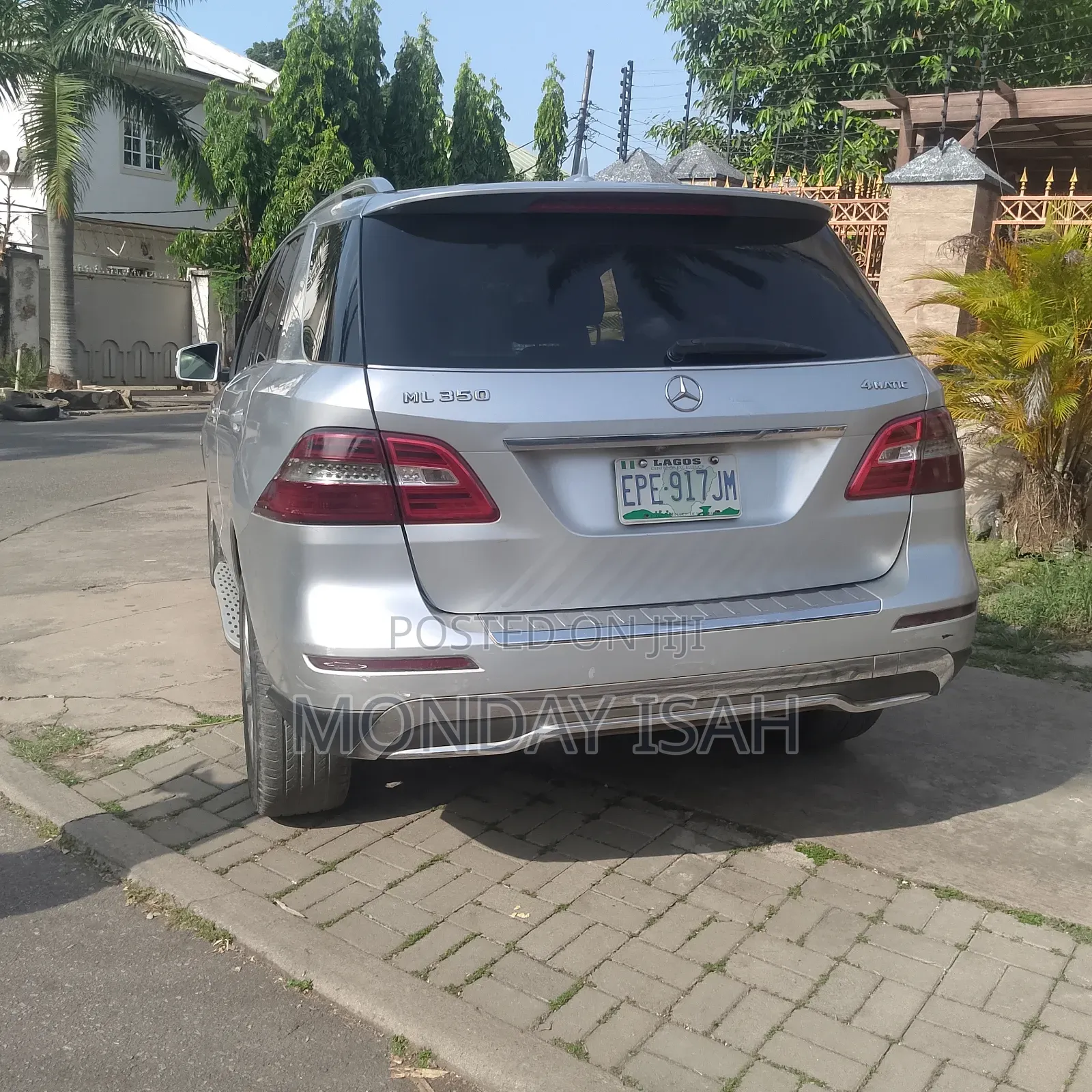 Mercedes-Benz M Class 2012 Silver