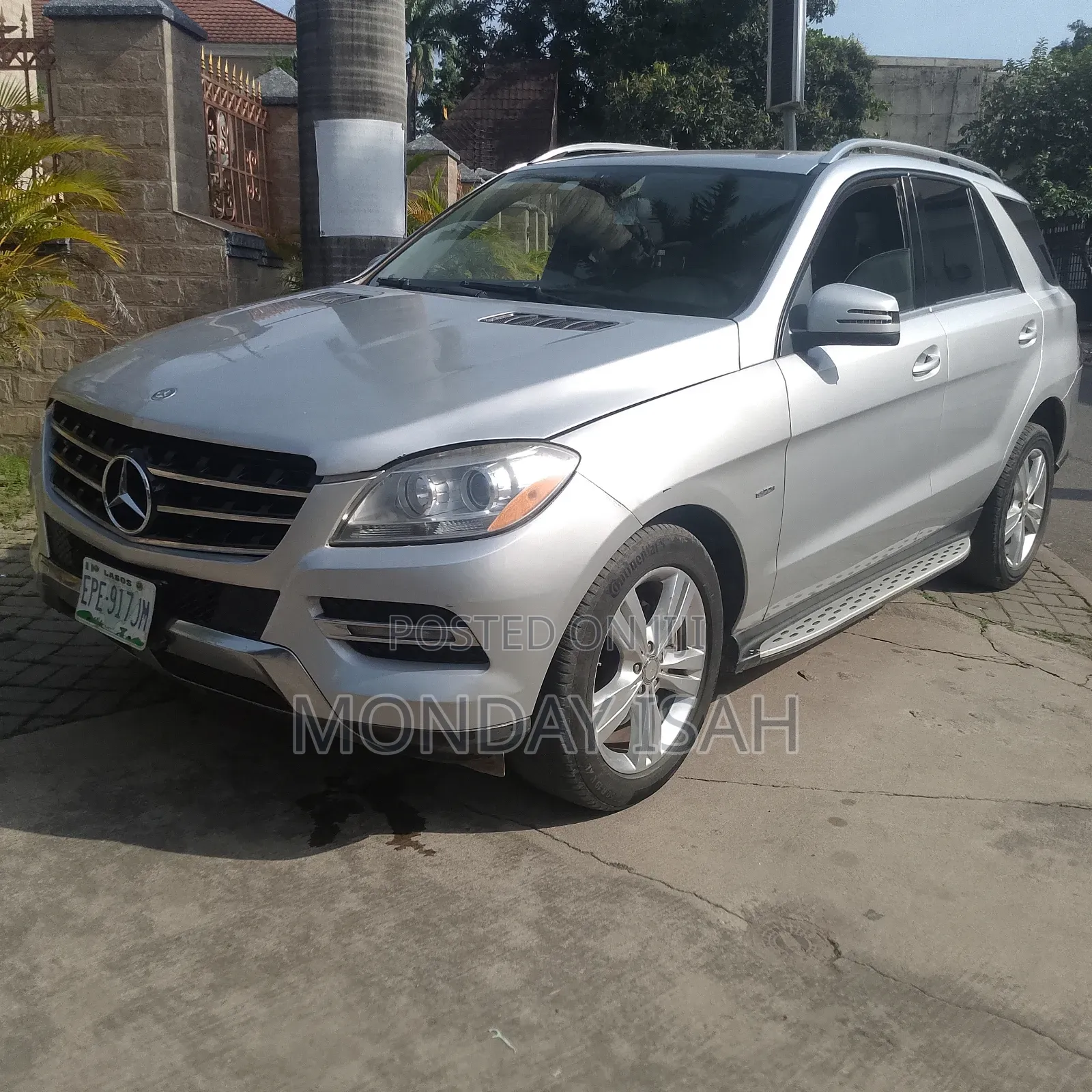 Mercedes-Benz M Class 2012 Silver