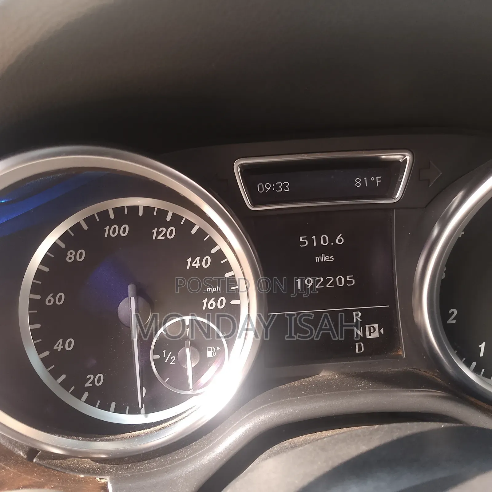 Mercedes-Benz M Class 2012 Silver